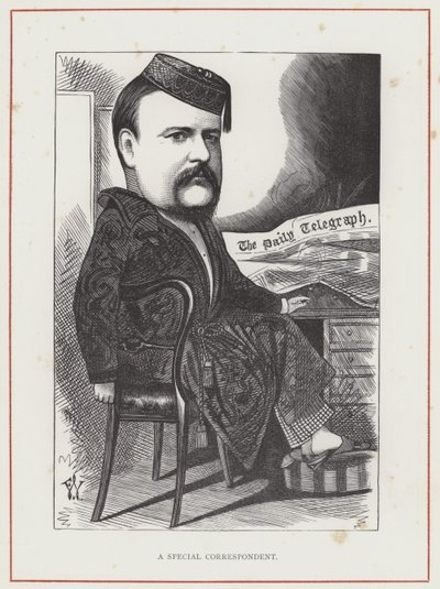 George Augustus Sala af Frederick Waddy