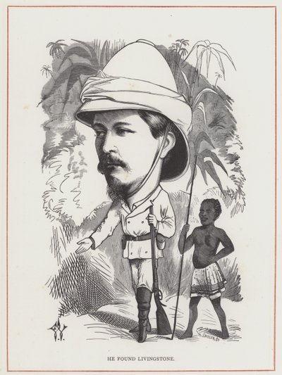 H M Stanley, han fandt Livingstone af Frederick Waddy