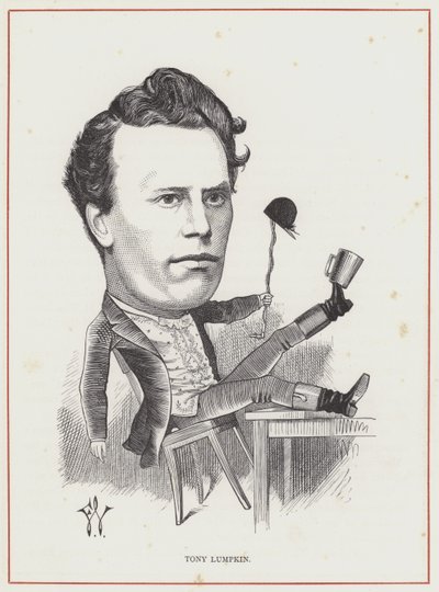 Lionel Brough af Frederick Waddy