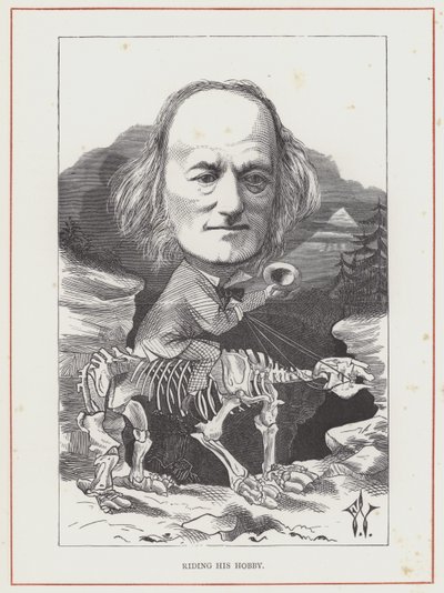 Professor Richard Owen af Frederick Waddy