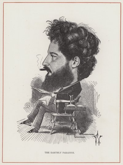 William Morris, Det jordiske paradis af Frederick Waddy