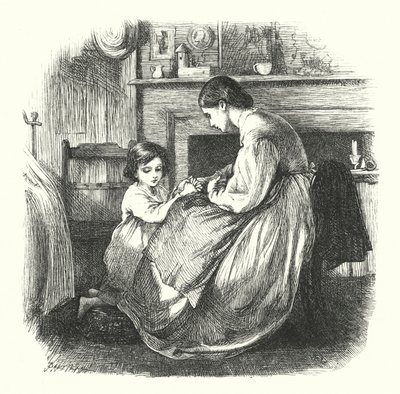 Et barn i bøn af Frederick Walker