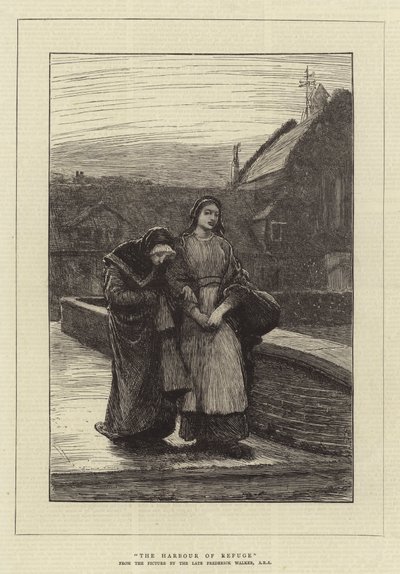 Tilflugtshavnen af Frederick Walker