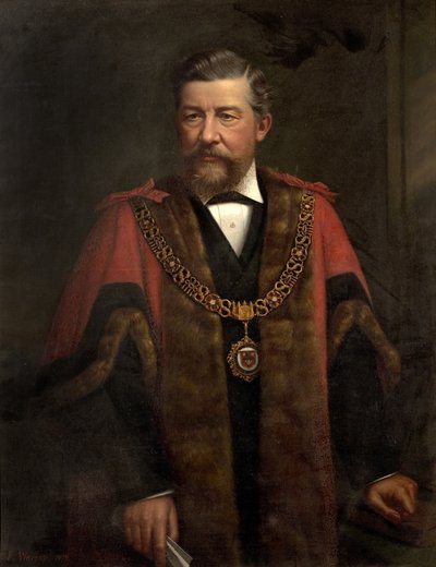Alderman W.G. Ward, 1878 af Frederick Warsop