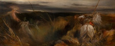 The Haunted Glen, the Intruder (olie på plade) af Frederick Weekes