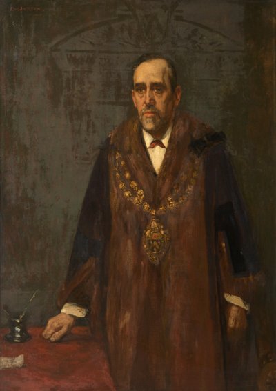 Portræt af Jackson Brierley, ca. 1898-99 (olie på lærred) af Frederick William Jackson