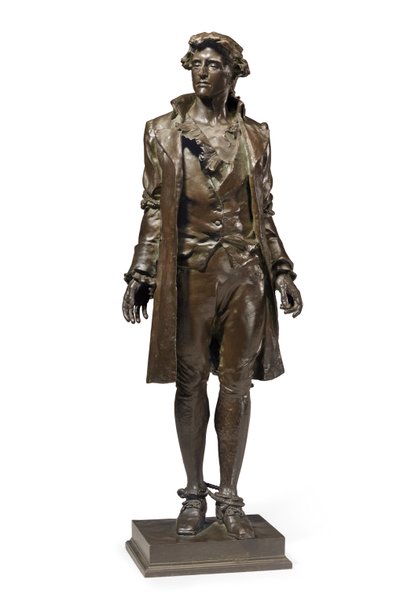 Nathan Hale af Frederick William MacMonnies