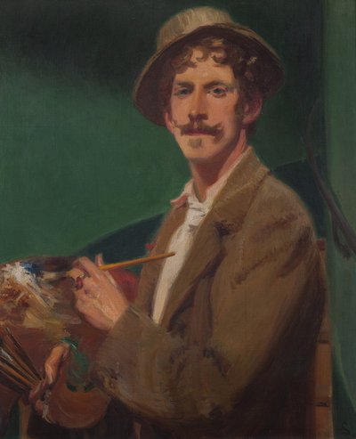 Selvportræt af Frederick William MacMonnies