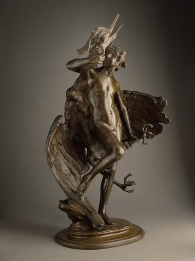 Ung Faun og Hejre af Frederick William MacMonnies