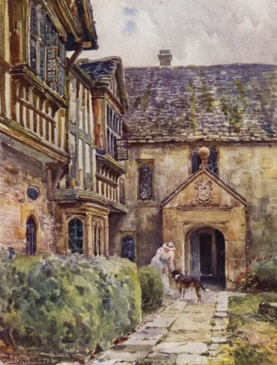 Lille Wolford Manor-House af Frederick William Newton Whitehead