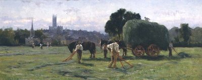 Raking the Hay af Frederick William Newton Whitehead
