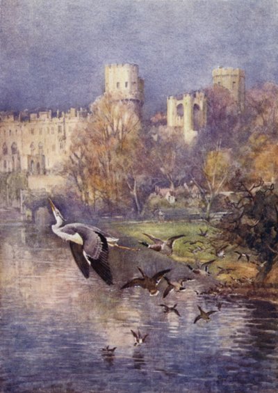 Warwick Castle af Frederick William Newton Whitehead