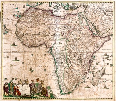 Afrika af Frederick de Wit