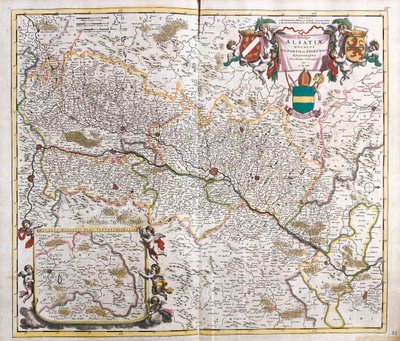 Alsace, Frankrig af Frederick de Wit