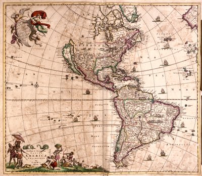 Amerika af Frederick de Wit