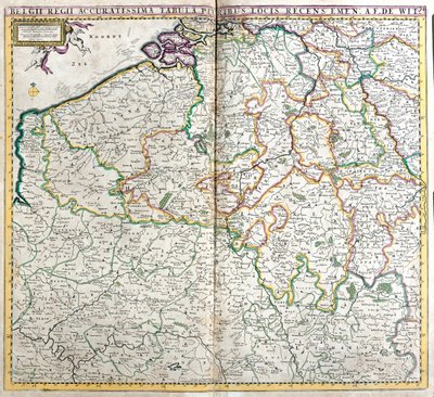 Belgien, Luxembourg, N af Frederick de Wit