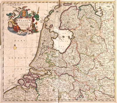 Belgien og Holland af Frederick de Wit
