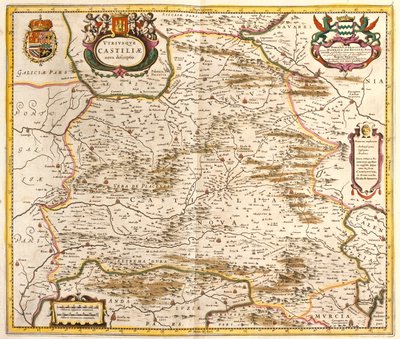 Kastilien, Spanien af Frederick de Wit