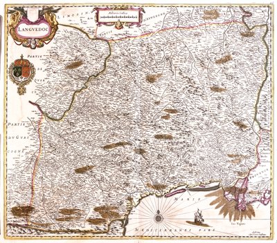 Languedoc, Frankrig af Frederick de Wit