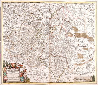 Niedersachsen, Sachsen-Anhalt, Sachsen, Thüringen, Tyskland af Frederick de Wit