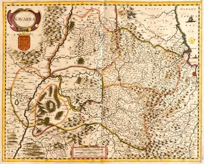 Navarra, Spanien af Frederick de Wit