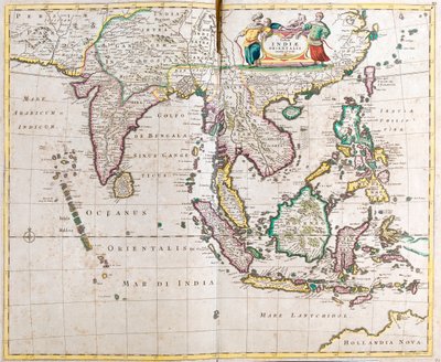 Pakistan, Indien, Nepal, Bhutan, Bangladesh, Burma, Thailand, Laos, Cambodja, Vietnam, Malaysia, Indonesien, Filippinerne af Frederick de Wit