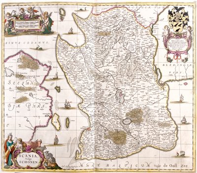Scania, Sverige af Frederick de Wit