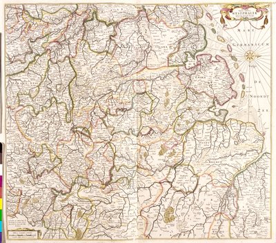 Slesvig-Holsten, Niedersachsen, Nordrhein-Westfalen, Tyskland af Frederick de Wit