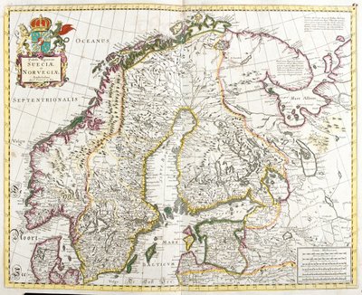 Sverige, Norge, Finland, Estland, Ruslands nordvestlige føderale distrikt af Frederick de Wit