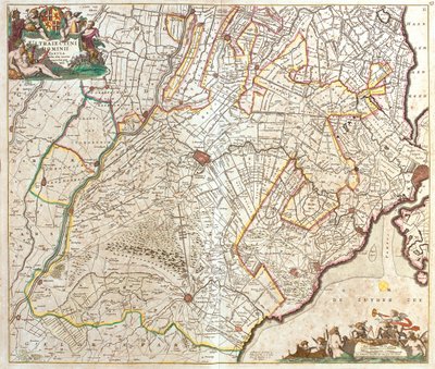 Utrecht, Nordholland, Limburg, Gelderland, Holland af Frederick de Wit