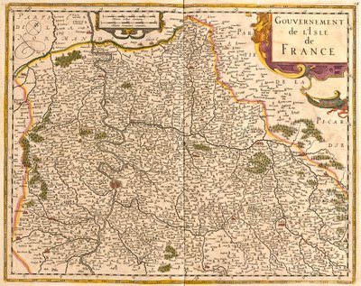Île-de-France, Frankrig af Frederick de Wit