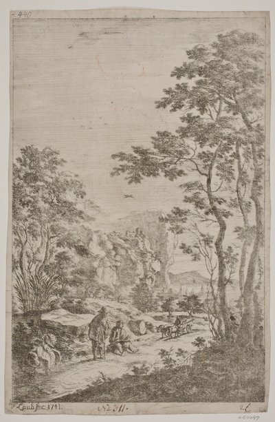 Bjergegn af Frederik Laub