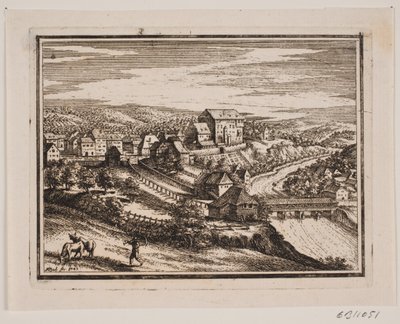Prospekt af en stad af Frederik Laub