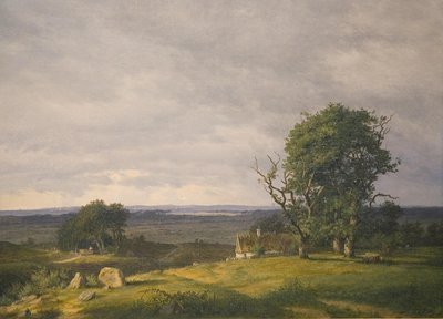 Landskab fra Esromegnen af Frederik Rohde