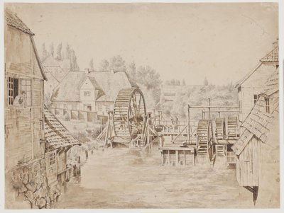 Salinmølle. Oldesloo af Frederik Rohde