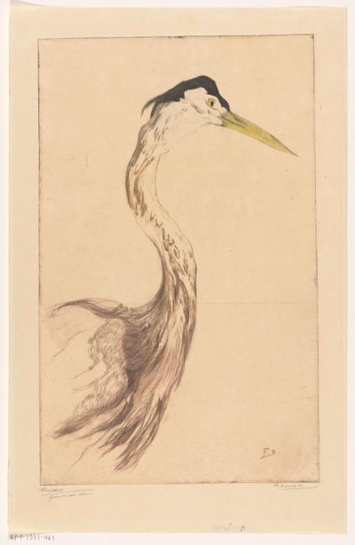 Hejre af Frederika Henriëtte Broeksmit (signed by artist)