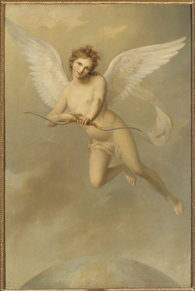 Cupidon - Amor, af Westin, Fredric (1782-1862). Olie på lærred af Fredric Westin