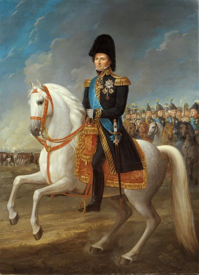 Portræt af Jean Baptiste Jules Bernadotte (1763-1844), marskal af Frankrig, konge af Sverige og Norge af Fredric Westin