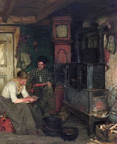 Et Fiskerhjem af Fredrik Kolstoe
