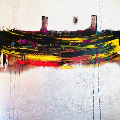 Dynamisk abstrakt skyline af Fredrik Olsen