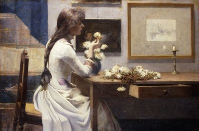 Om morgenen; Le matin, 1889 af Freke Field