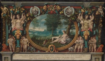 Nymfen af Fontainebleau. af French