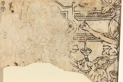 Kristus på et guldsmedekors af French 15th Century