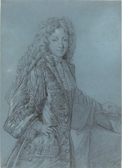 Portræt af en dreng af French 17th Century
