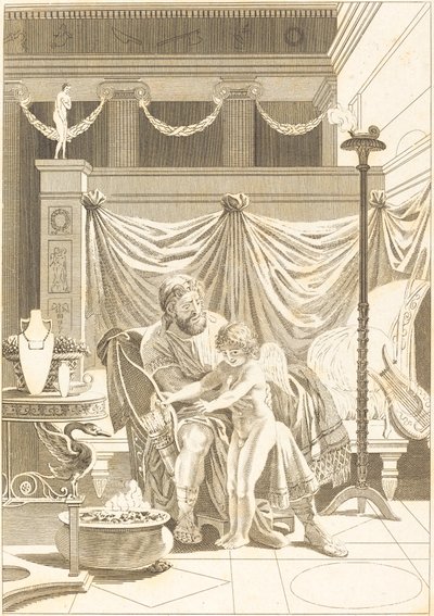 Anden efterligning: Kærlighed våder af French 18th Century