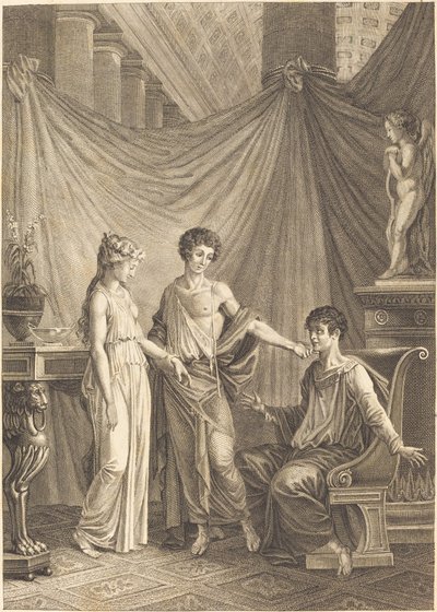 De to venner af French 18th Century