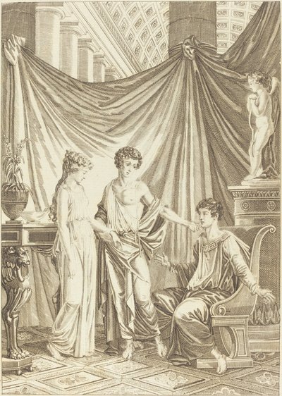 De to venner af French 18th Century