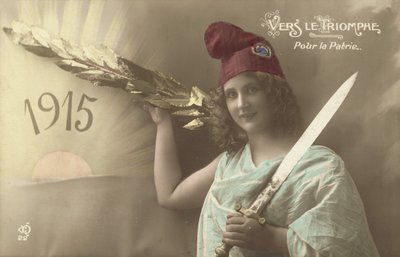 1915, På vej mod triumf, For fædrelandet af French Photographer