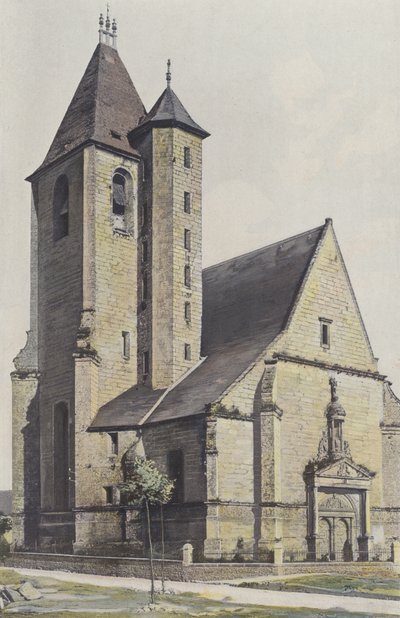 Assier, Kirke, Ensemble N O af French Photographer
