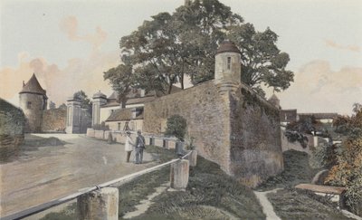 Avallon, Gamle fæstningsværker af French Photographer